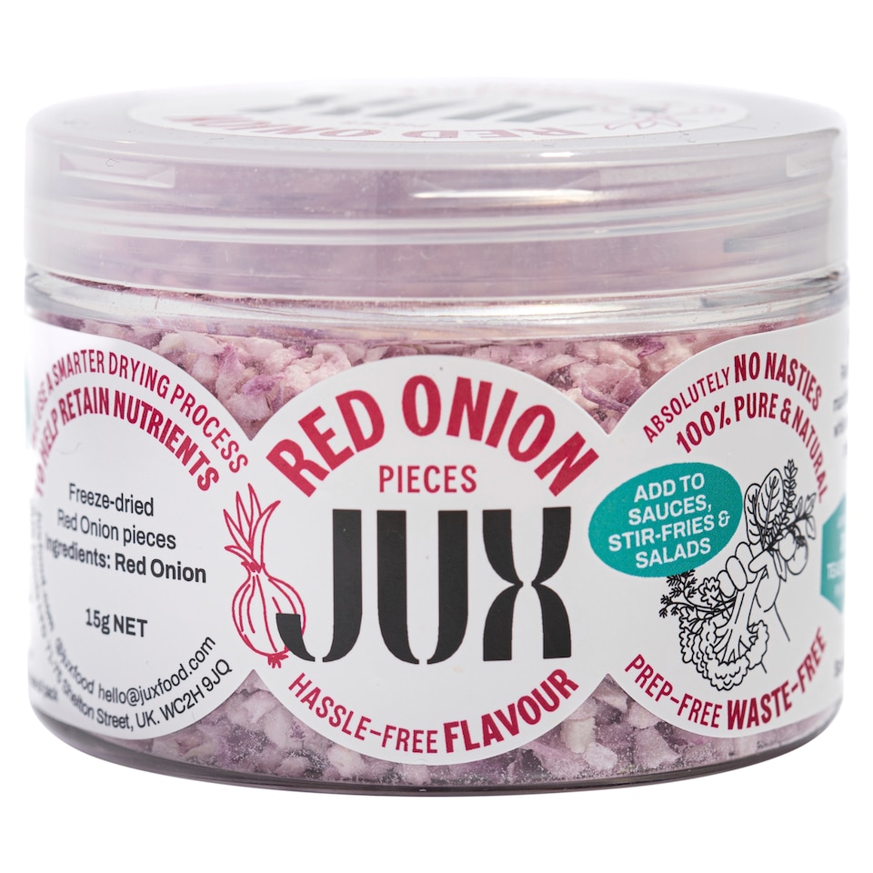 JUX Food Freeze-Dried Red Onion Pieces 15g 