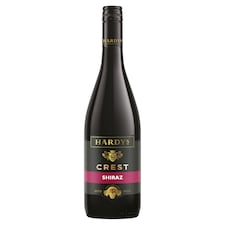 Hardys Crest Shiraz Red Wine 75cl