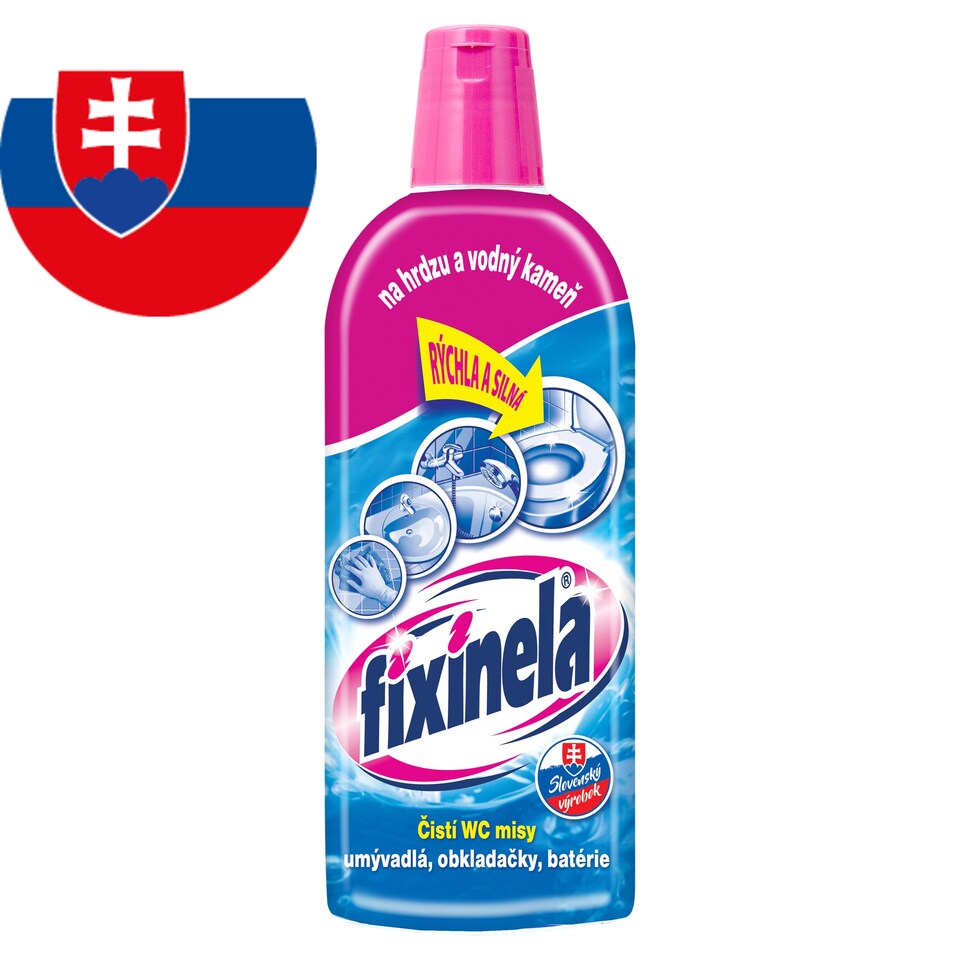 Fixinela Na hrdzu a vodný kameň 500 ml