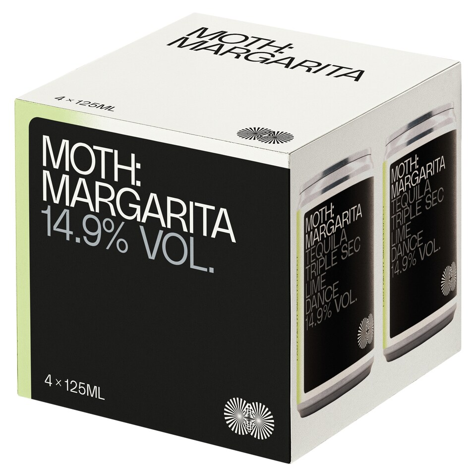 image 1 of MOTH Margarita 4x125ml