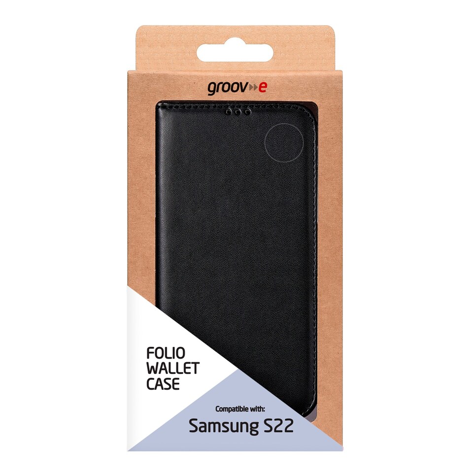 image 1 of Groov-E Samsung S22 Folio Wallet Case