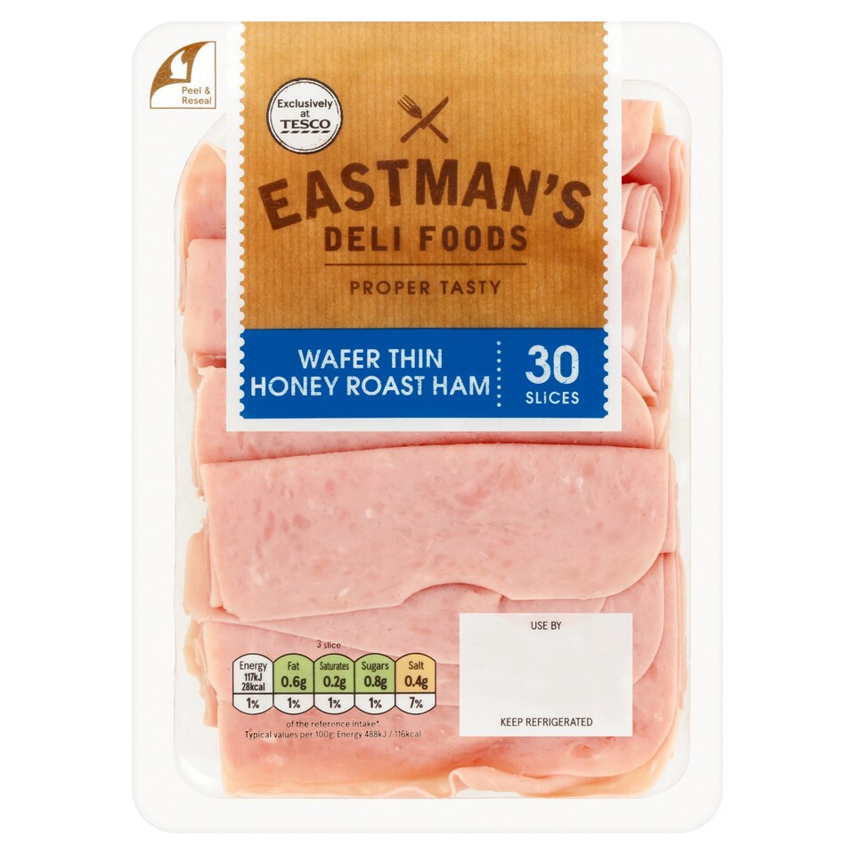 Eastman's Wafer Thin Honey Roast Ham 250G