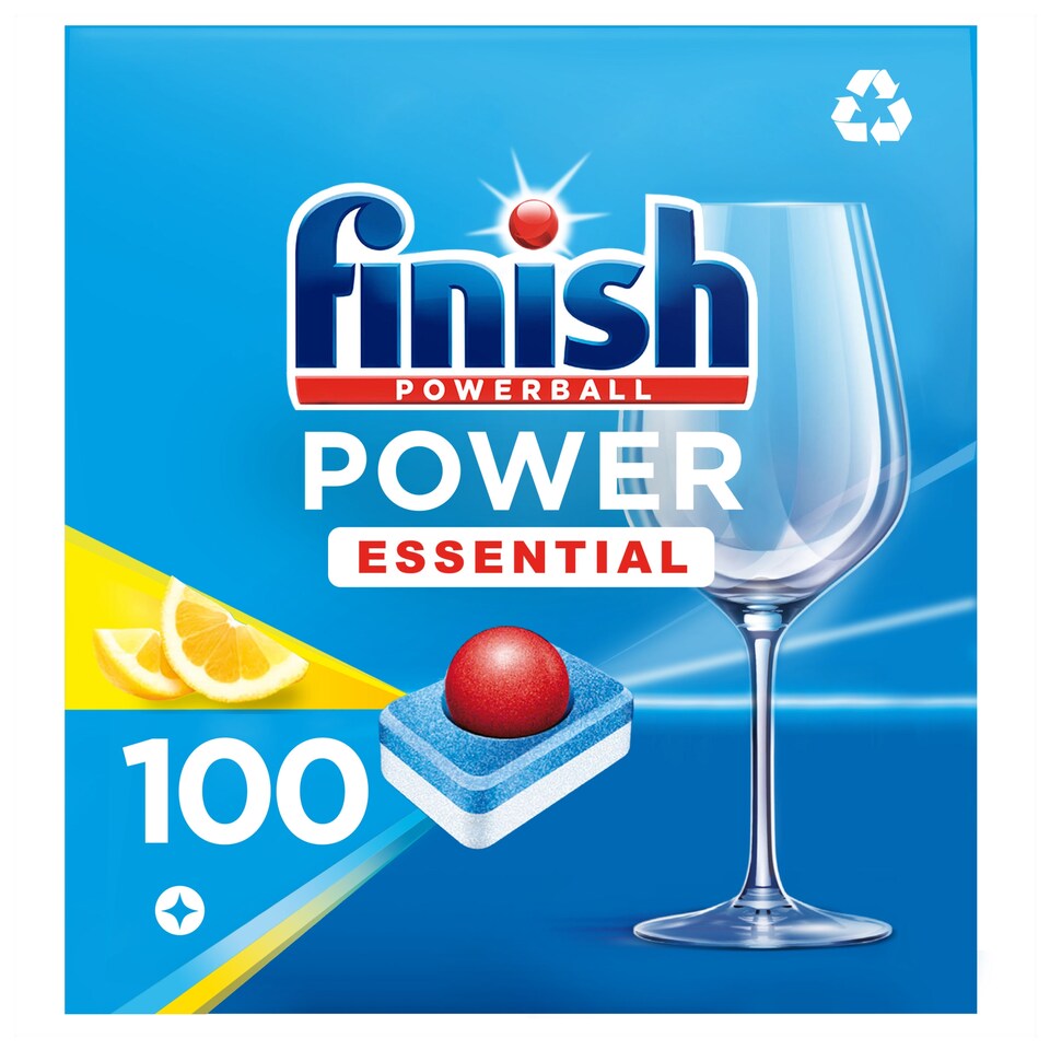image 1 of Finish All In 1 Lemon 100 Dishwasher Tab 1550G