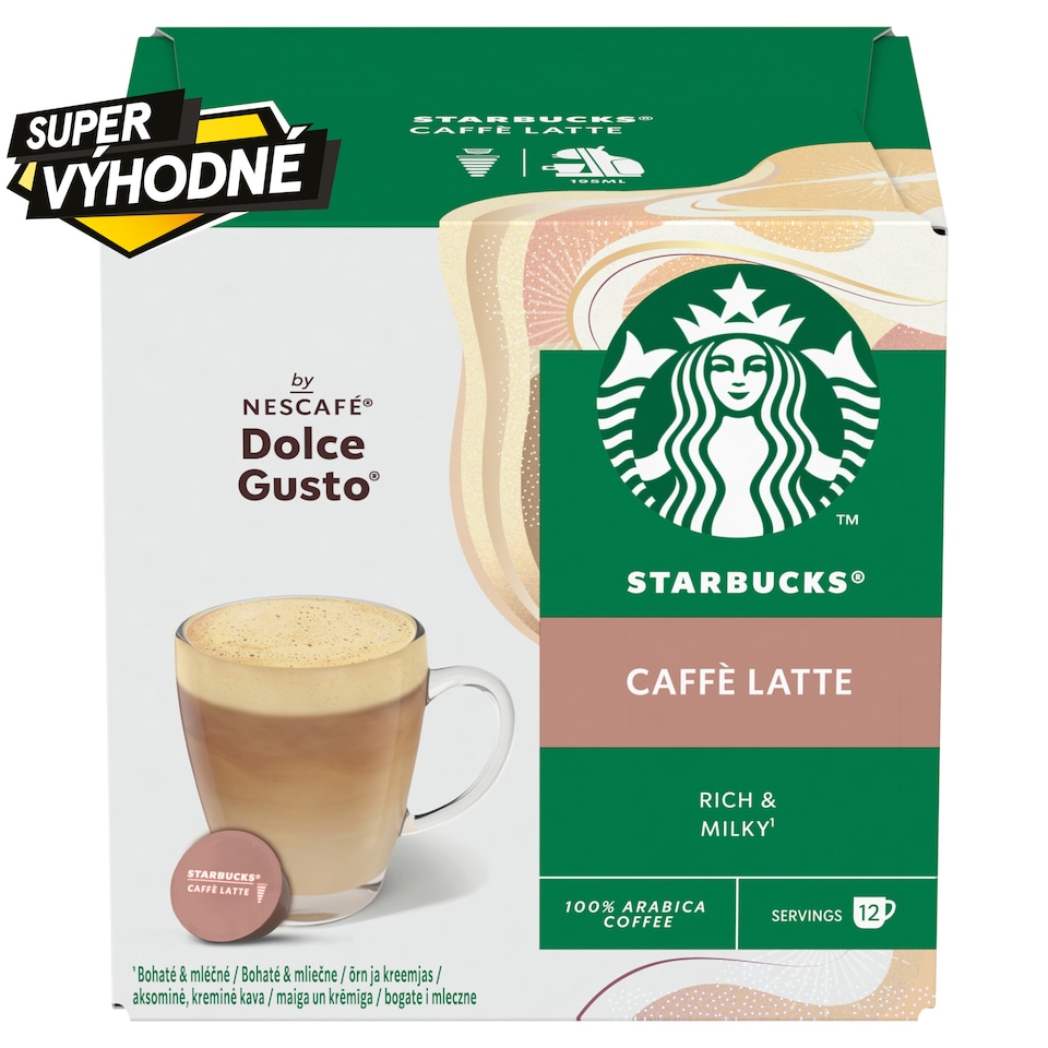 image 1 of STARBUCKS Caffé Latte by NESCAFÉ Dolce Gusto - 12 Capsules (12 Cups)