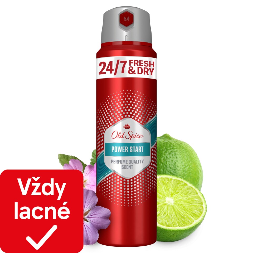 obrázok 1 z Old Spice Power Start Sprejový antiperspirant pre mužov 150ml