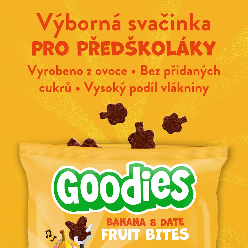 Obrázek 1 pro produkt Goodies Datlovo-banánové kousky 20g
