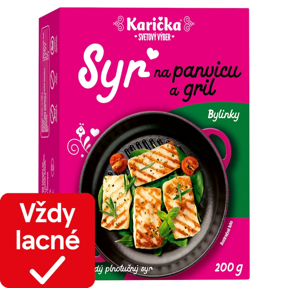 image 1 of Karička Frying Pan and Grill Cheese Halloumi Herbs 200 g