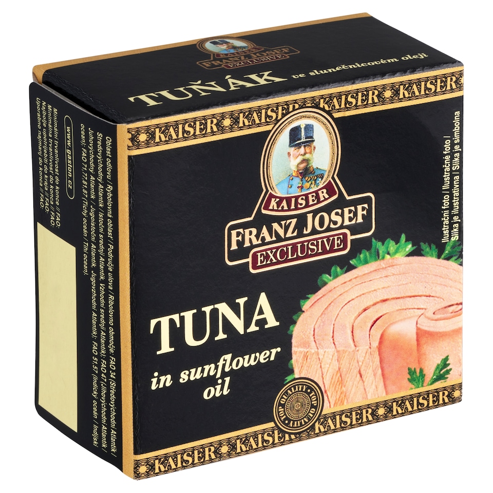 Franz Josef Kaiser Exclusive Tuna in Sunflower Oil 80g