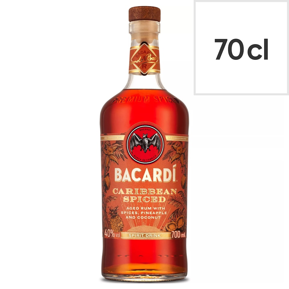 image 1 of Bacardi Caribbean Spiced Rum 700Ml