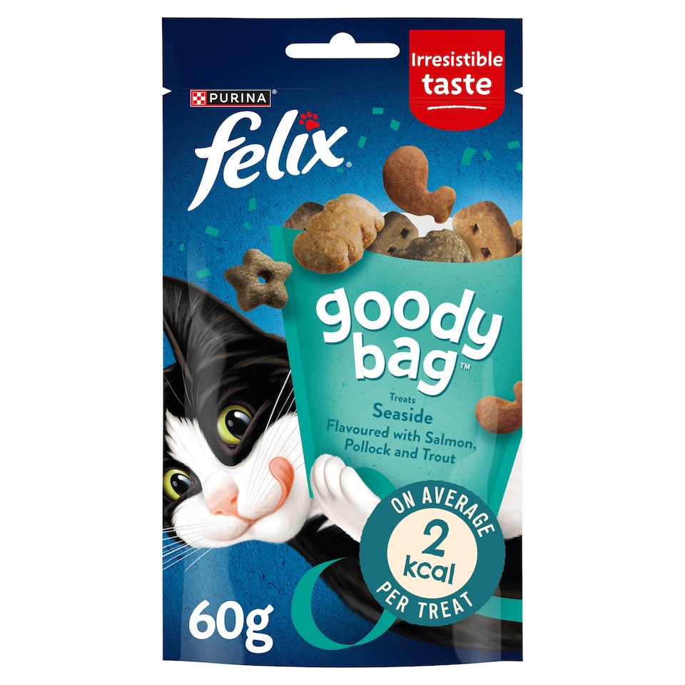 image 1 of Felix Goody Bag Cat Treats Seaside Mix 60G