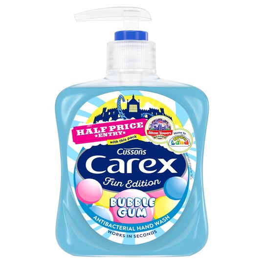 Carex Kids Handwash Bubblegum 250Ml