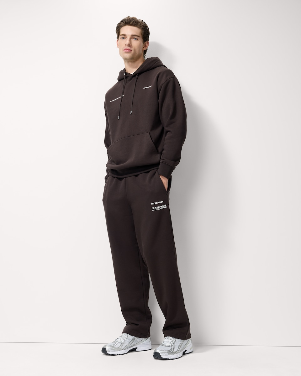 image 1 of F&F Active Cotton Rich Recreation Joggers in Brown