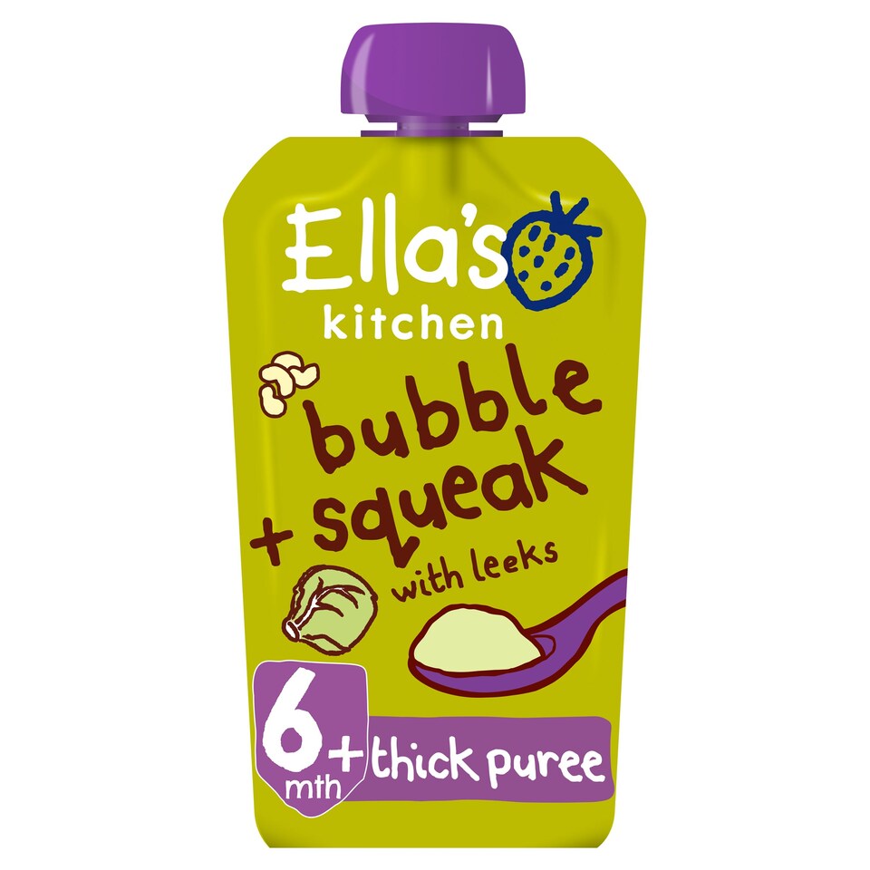 Ella's Kitchen Stage 1.5 Bubble & Squeak 120G Tesco Groceries