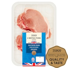 Tesco Pork Loin Chops 450G (C)