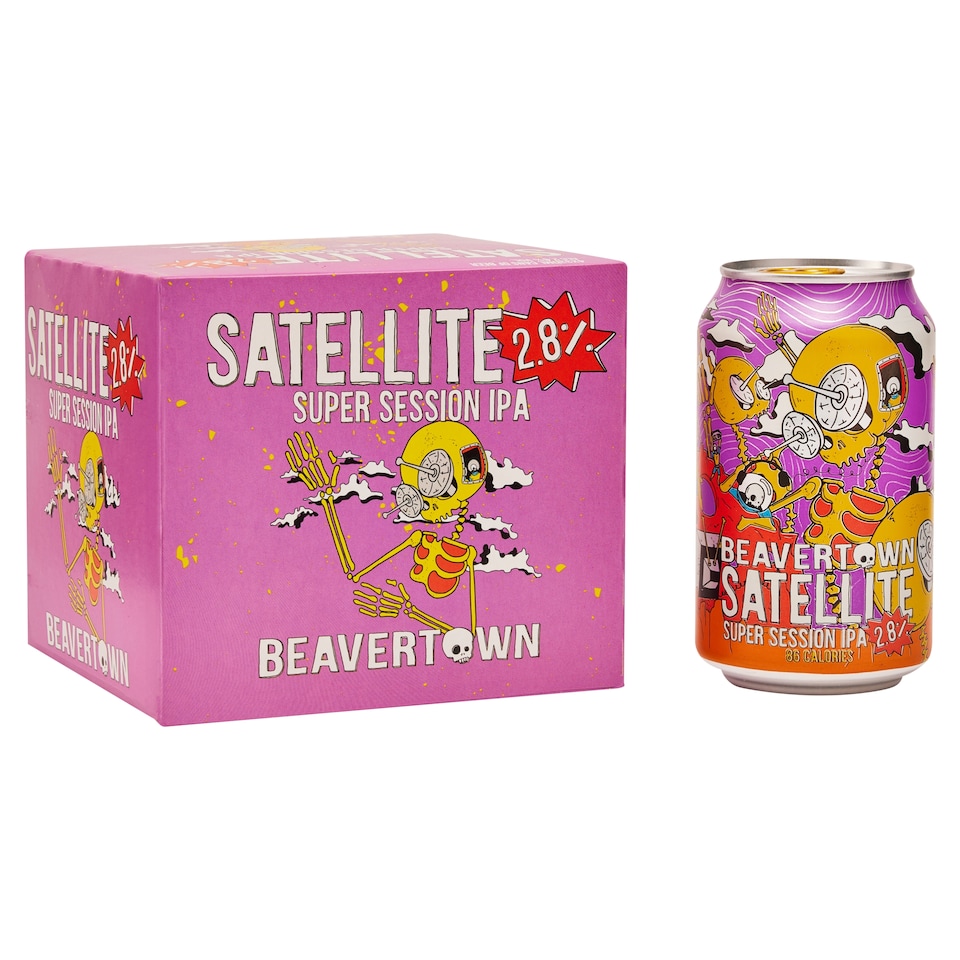 Beavertown Satellite Super Session IPA 2.8% 4 x 330ml