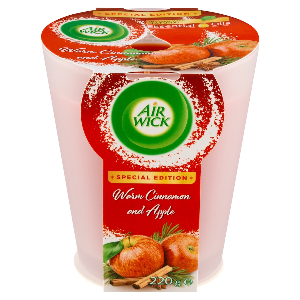 obrázok 1 z Air Wick Sviečka jablko a škorica 220 g