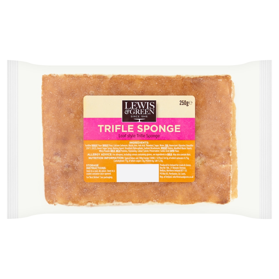 Comerfords Cakes Madeira Cake 300G