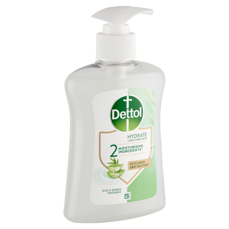 Dettol pumpás folyékony szappan aloe vera és bambusz illattal 250 ml  1. kép