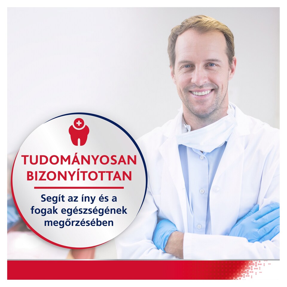 Parodontax Active Gum Health Herbal Mint alkoholmentes szájvíz fluoriddal 500 ml 1. kép