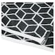 image 2 of F&F Home Diamond Geo Bath Sheet Towel