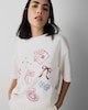 image 2 of F&F Cotton Rich Dice Pyjama Set in Cream