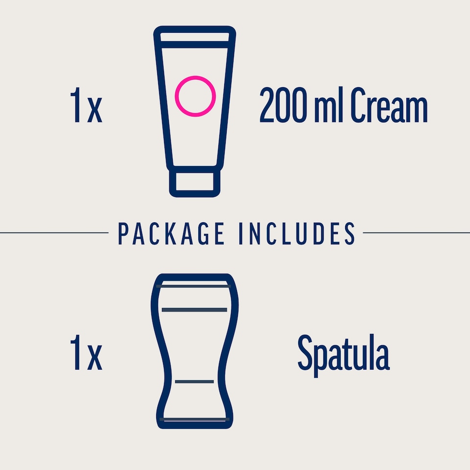 image 1 of Veet Pure Hair Removal Cream Legs & Body Sensitive 200ml