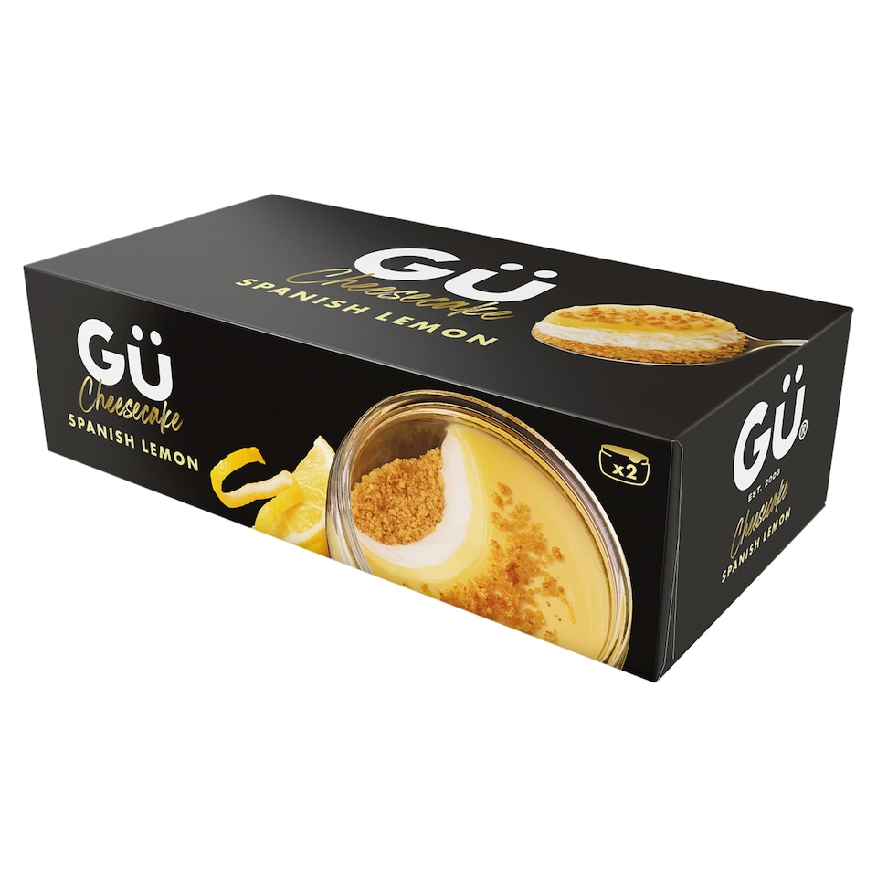 image 1 of Gu Spanish Lemon Cheesecake Dessert (2x85g)