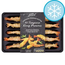 Tesco Finest 10 Tempura Prawns 175G