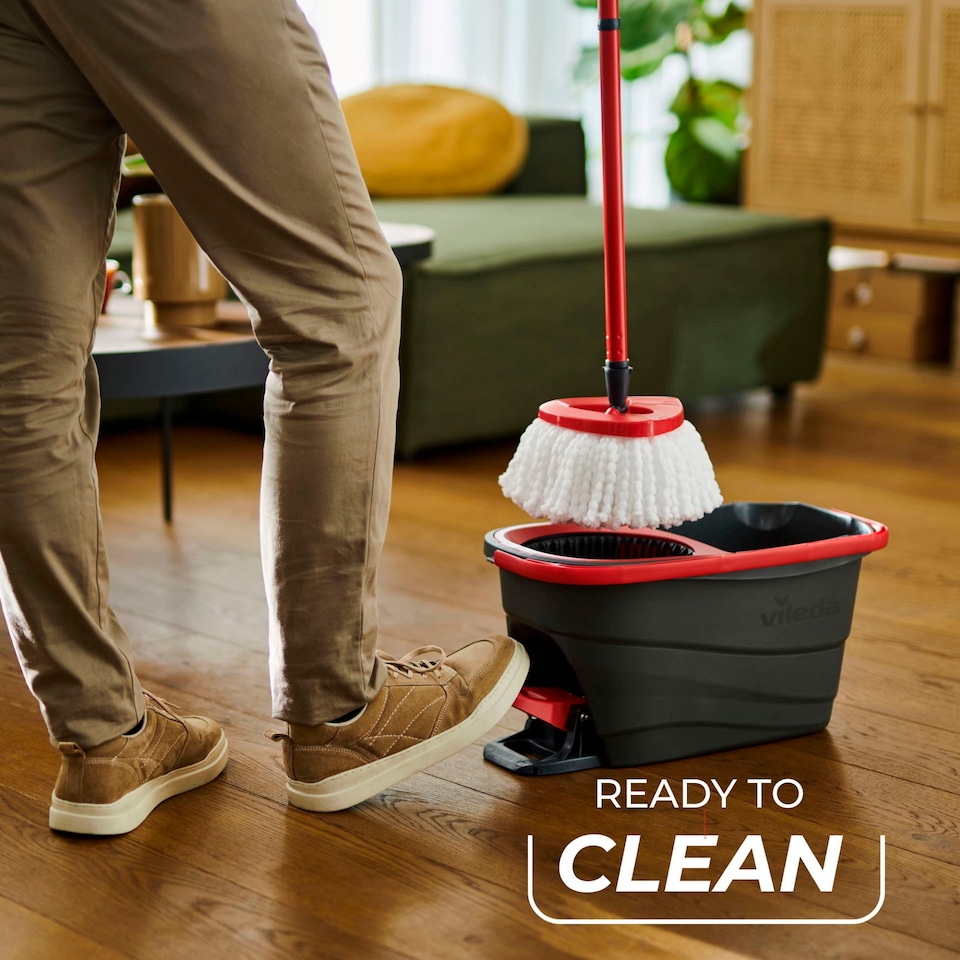 image 1 of Vileda Turbo Spin Mop