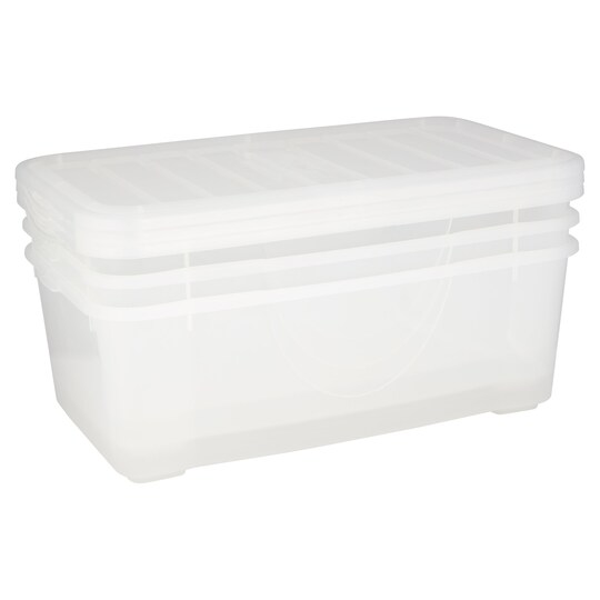 Tesco Shoe Box 4.7L 3 Pack Tesco Groceries