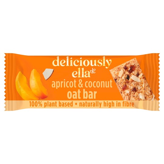 Deliciously Ella Apricot Coconut Oat Bar 50G Tesco Groceries