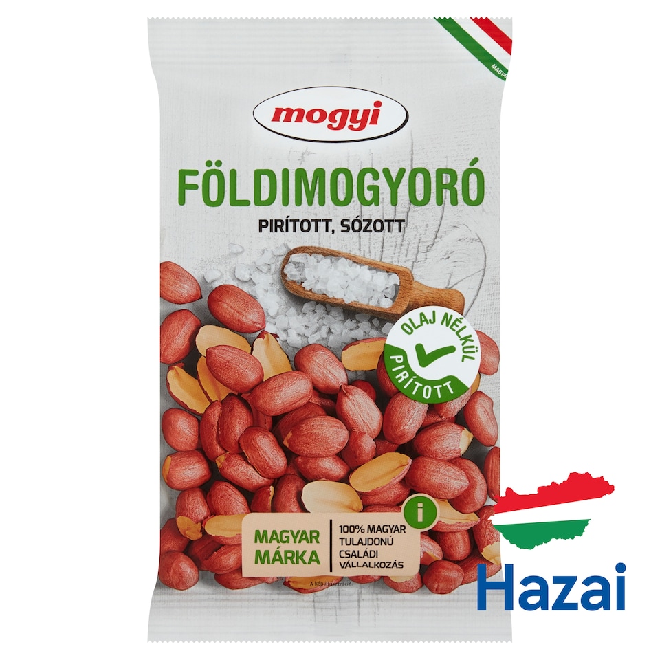 Mogyi pirított, sózott földimogyoró 150 g