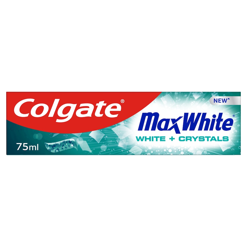 Colgate Max White White + Crystals fogkrém 75ml  1. kép