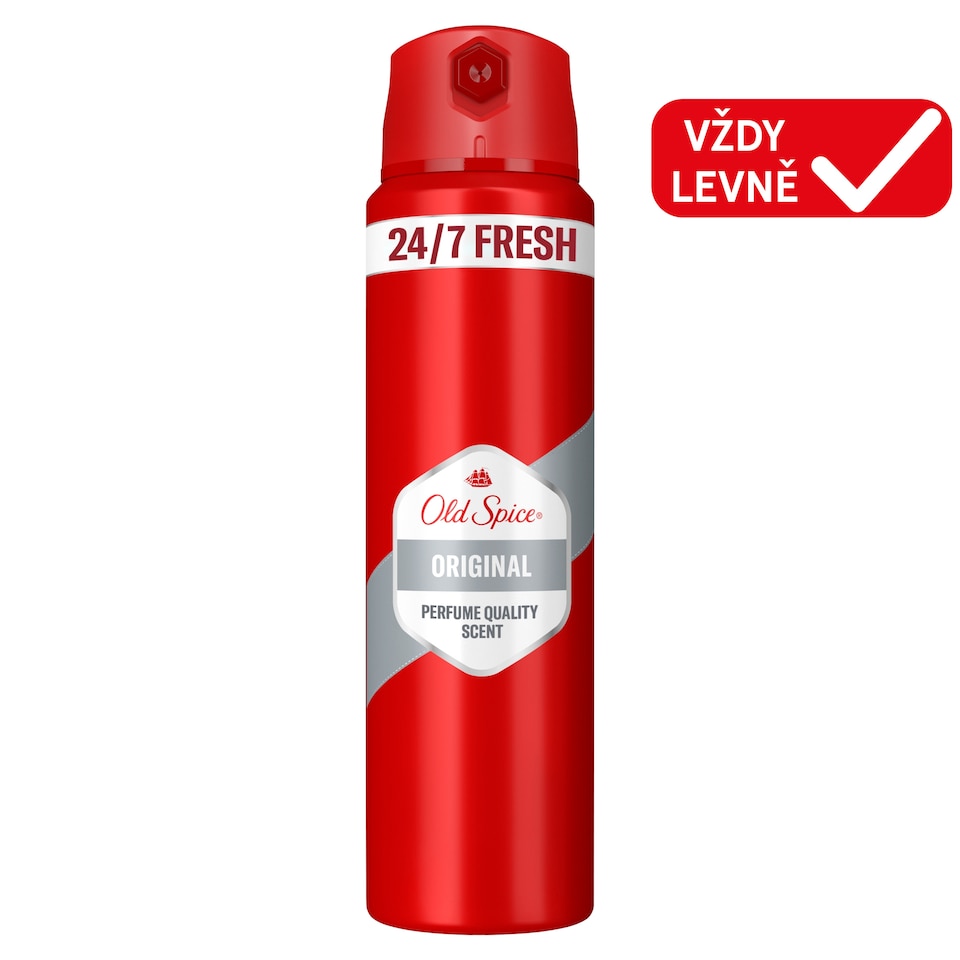 Old Spice Original Tělový Deodorant Ve Spreji Pro Muže 150ml