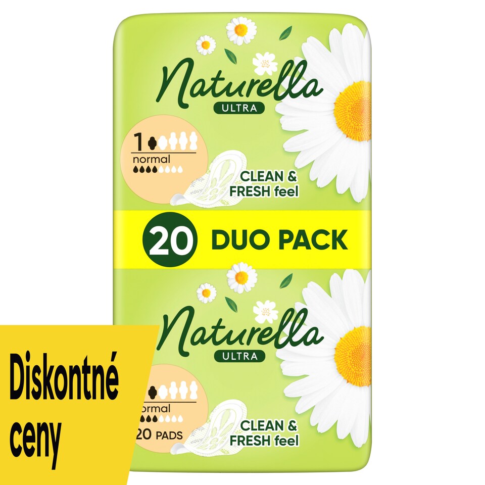 obrázok 1 z Naturella Ultra vložky s krídelkami Normal – veľkosť 1 20 ks