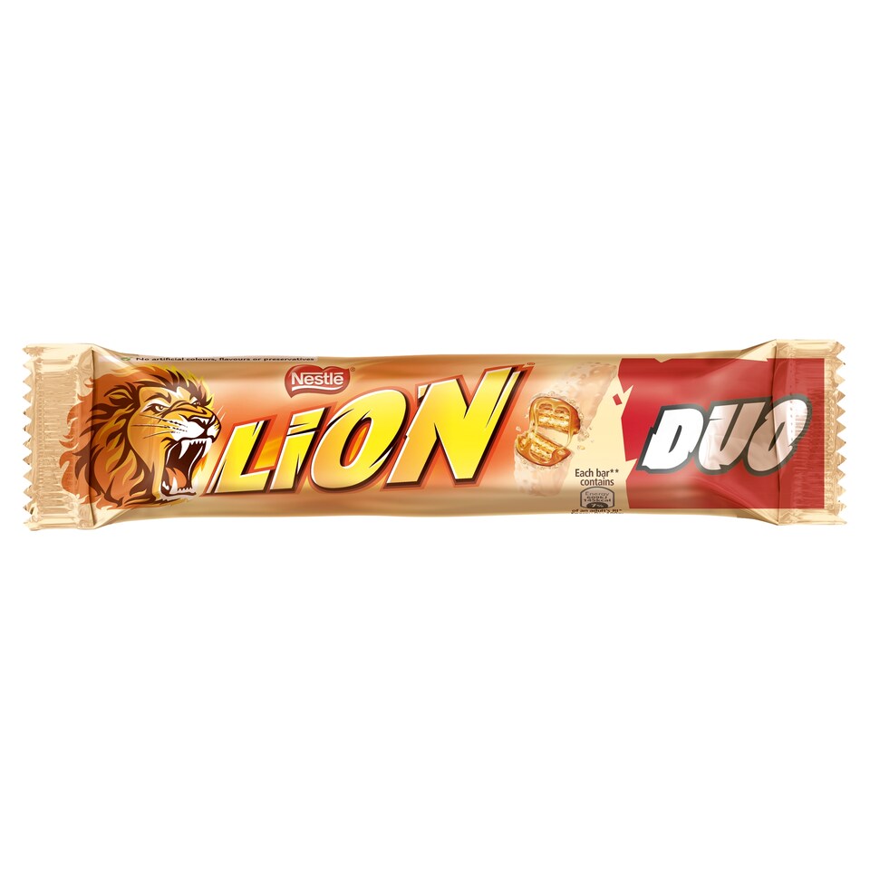 Lion White Duo Chocolate Bar 60g
