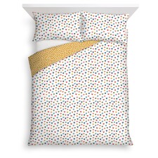 Tesco Hearts Easy Care Duvet Set Double