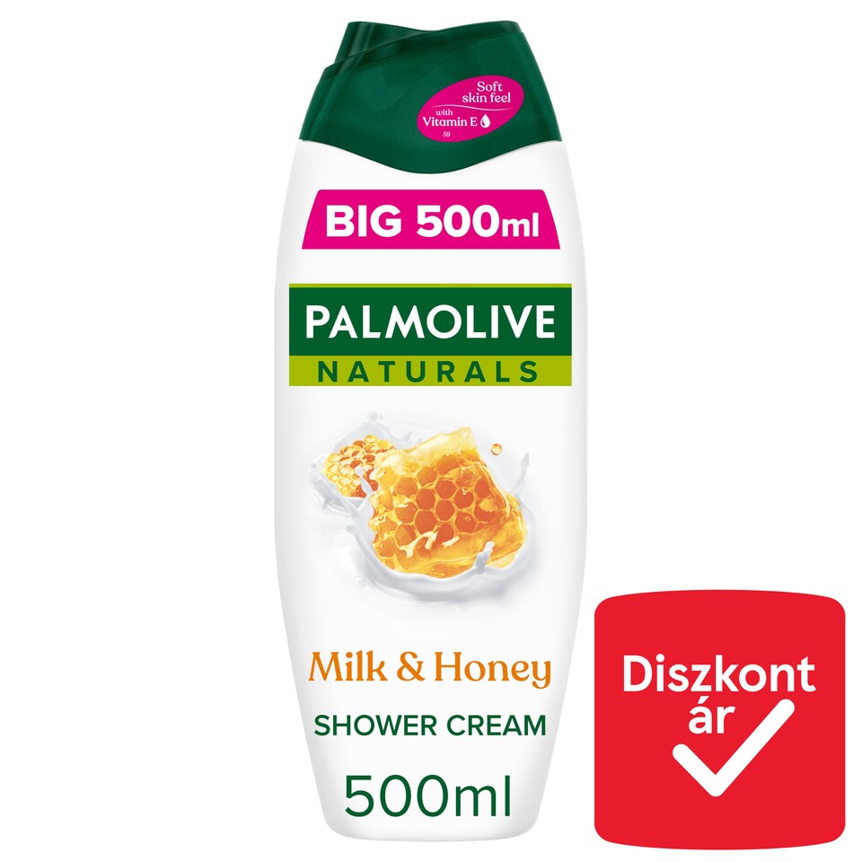 Palmolive Naturals Milk & Honey tusfürdő 500 ml  1. kép