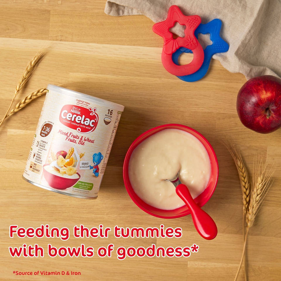 image 1 of Cerelac Infant Cereals With Milk Mixed Fruits & Wheat 7+ Months 1kg