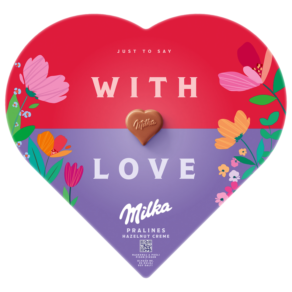 Milka I Love Milka Hazelnut 165g