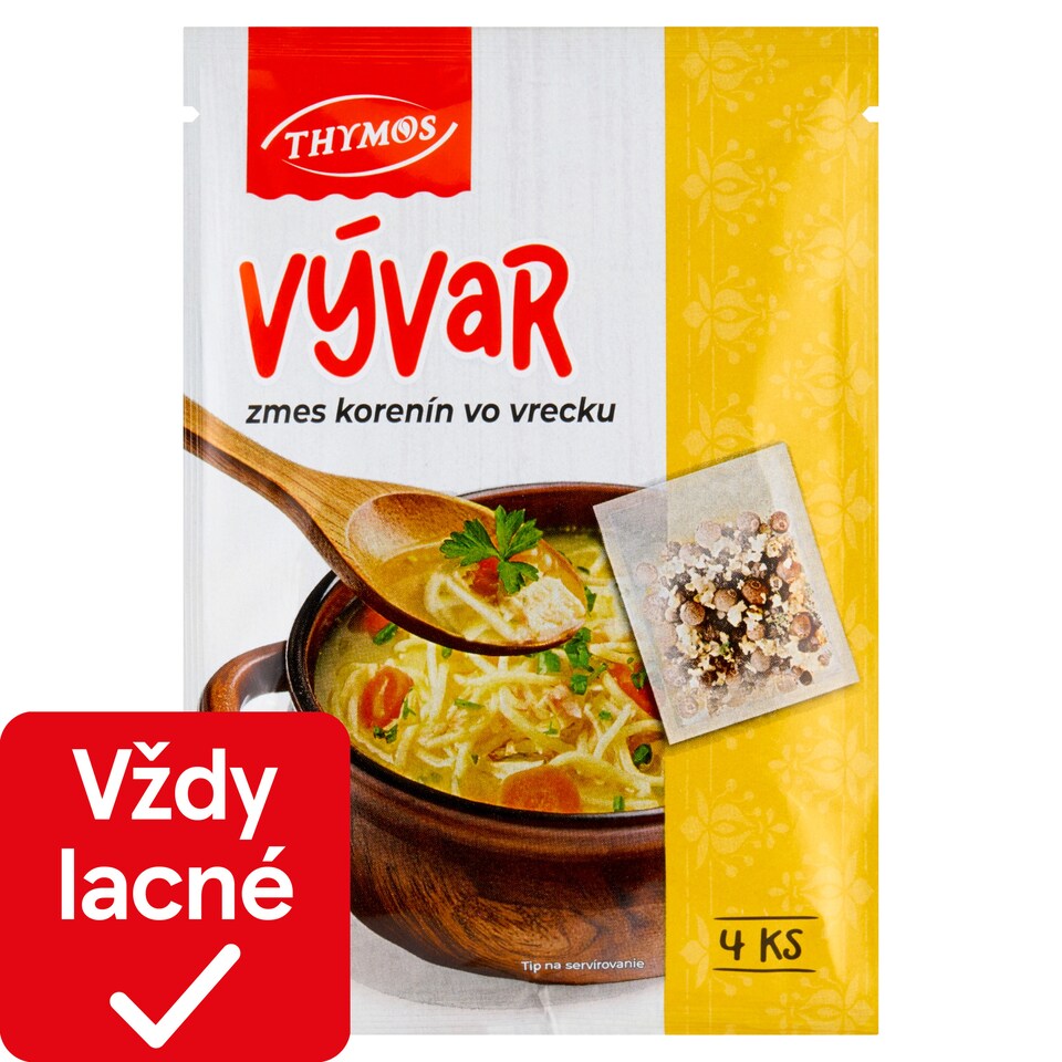 obrázok 1 z Thymos Vývar zmes korenín vo vrecku 4 x 5 g (20 g)