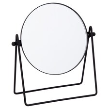 Tesco Black Round Mirror