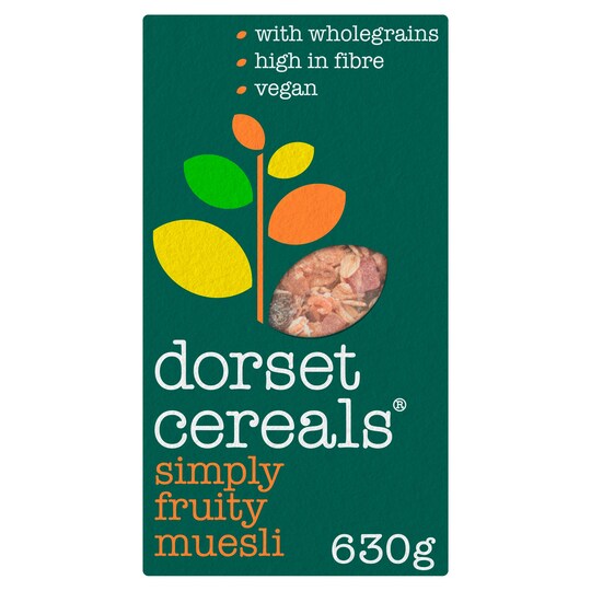 Dorset Cereals Simply Fruity Muesli 630G Tesco Groceries