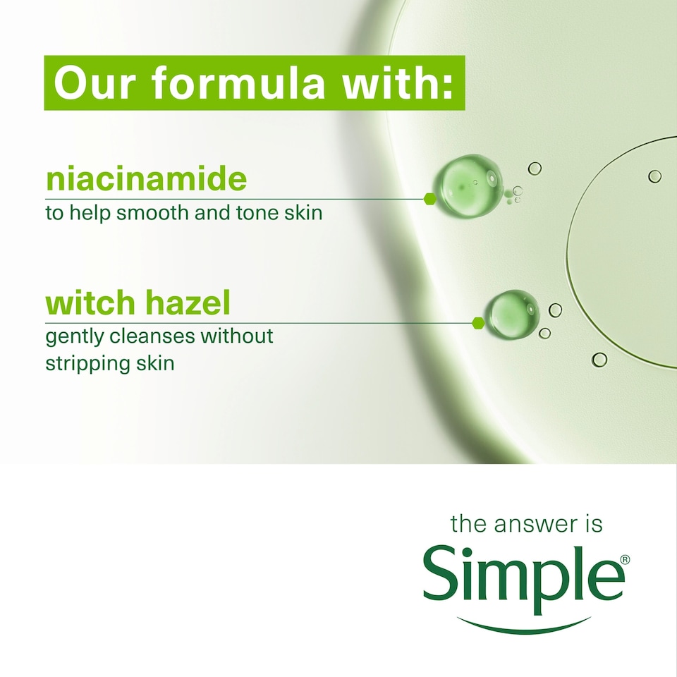image 1 of Simple Kind to Skin Soothing Toner 400ml