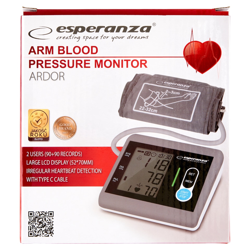 image 1 of Esperanza ARM Blood Pressure Monitor