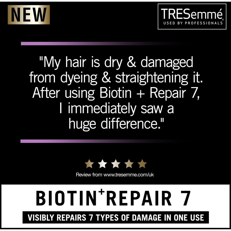 image 1 of Tresemme Biotin+ Repair 7 Shampoo 700Ml