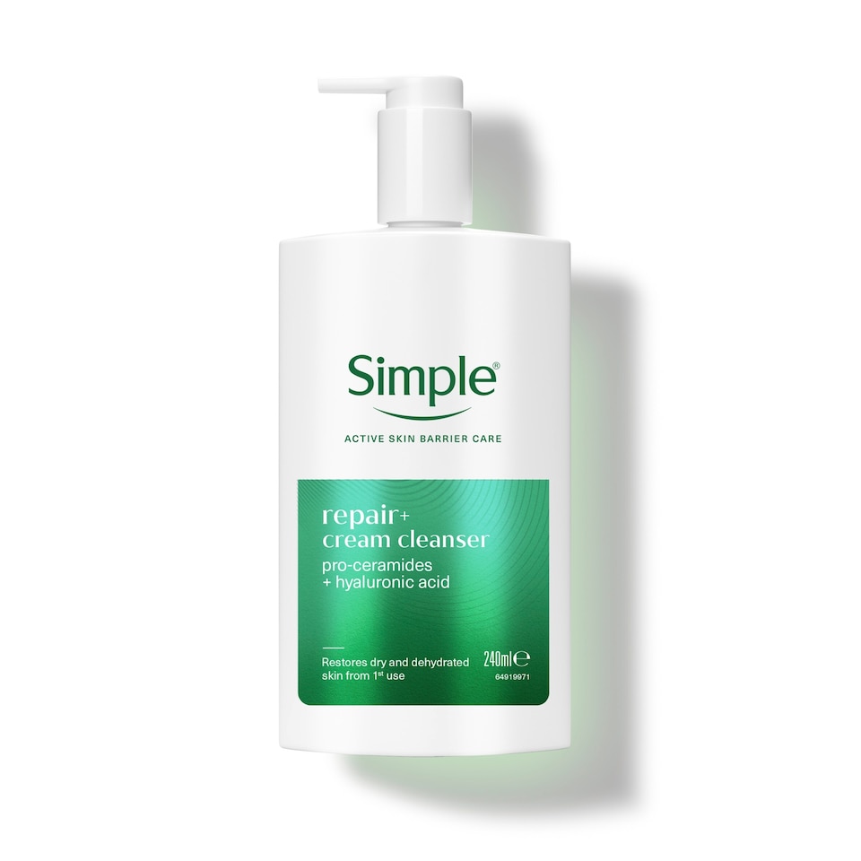 image 1 of Simple Repair+ Cream Cleanser 240ml