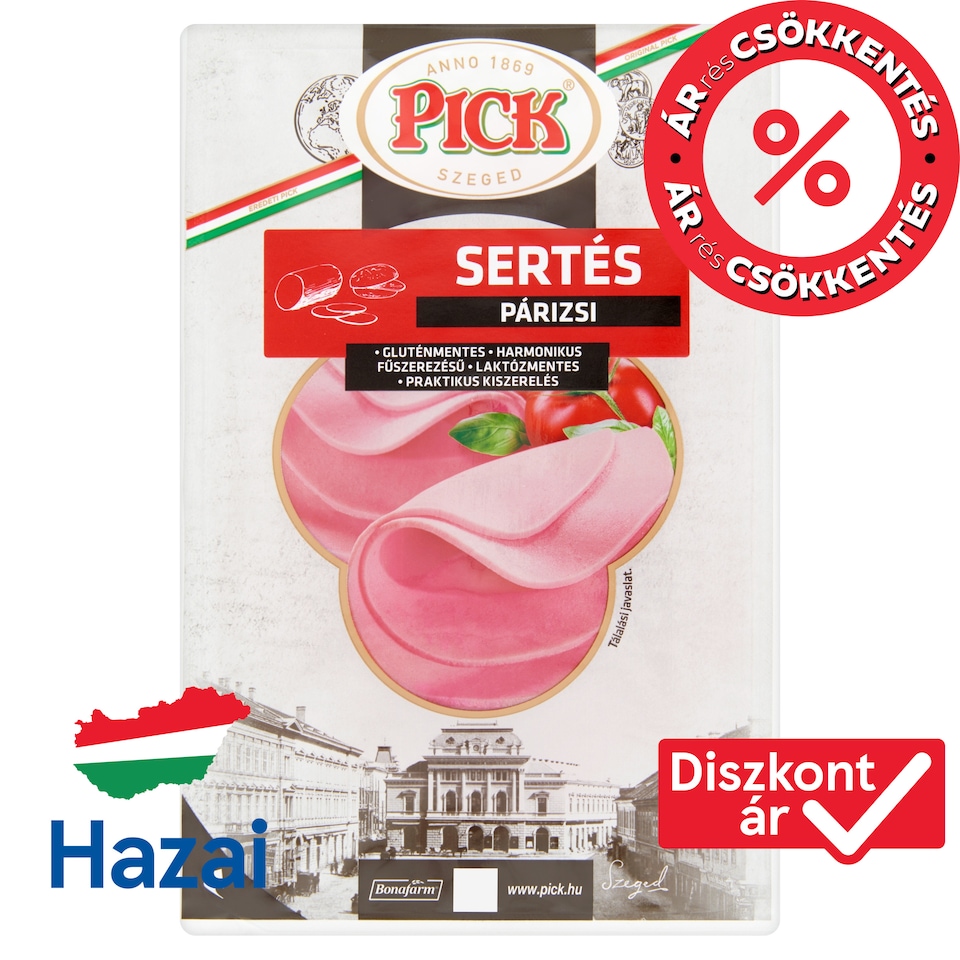 PICK Sertés párizsi szeletelt 100 g  1. kép