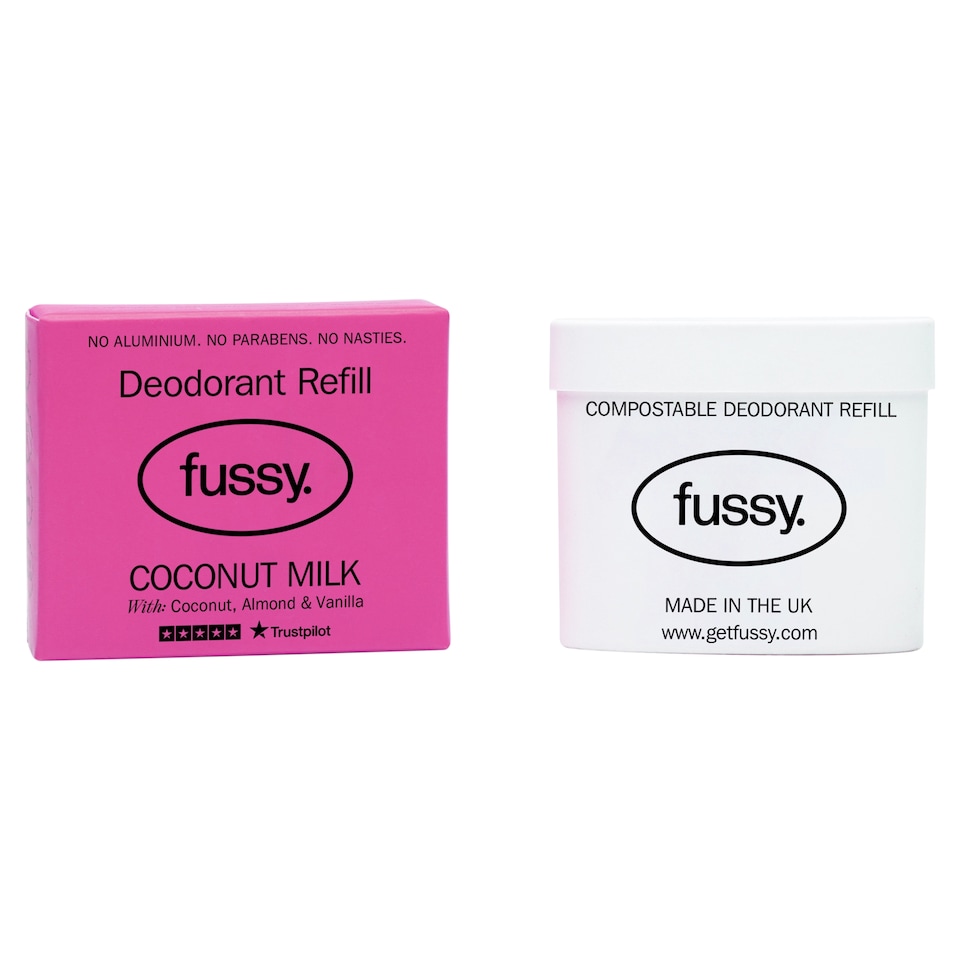 image 1 of Fussy Natural Deodorant Refill Coconut Milk 40g