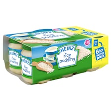 Heinz Rice Pudding Baby Food Jar Multipack 6 x 120g